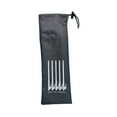 thumbnail image 4 of yotijay 2xTent Stakes Storage Bag Case Tent Pegs Pouch for Outdoor Camp Tarp Gardening M, 4 of 9