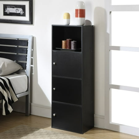 Convenience Concepts X Tra Storage 3 Door Modular Cabinet Black Convenience Concepts X Tra Storage 3 Door Modular Cabinet Black