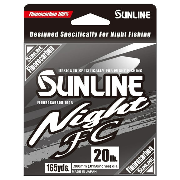 Sunline Night FC 20 lb - Clear Blue - 165 yd