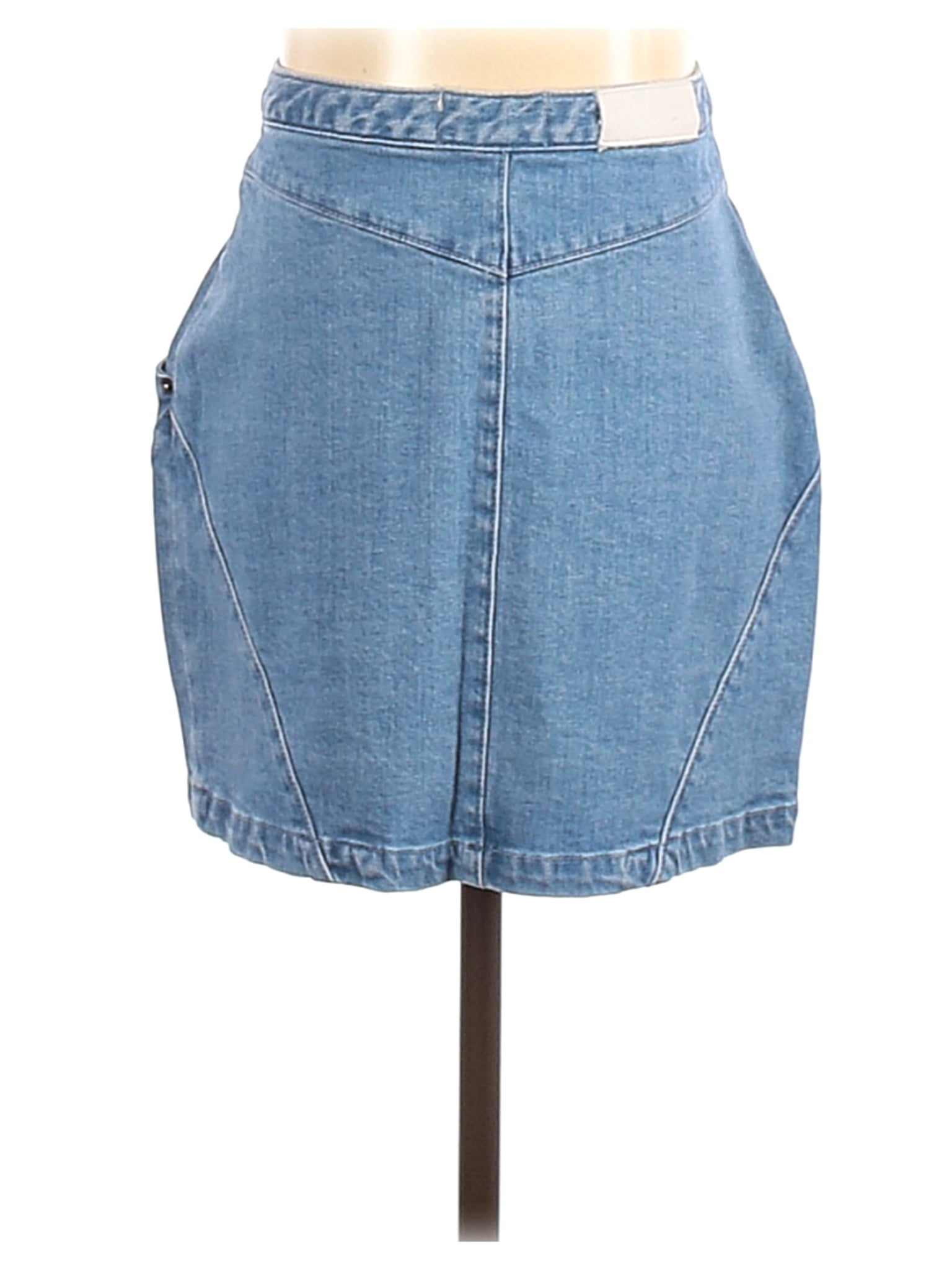 xs denim skirt
