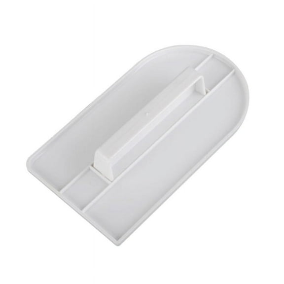 1 PCS Cake Smoother Tool Scraper with Handle, Icing Fondant Smoothing Shape Polisher for Gum Paste Cake Decorate