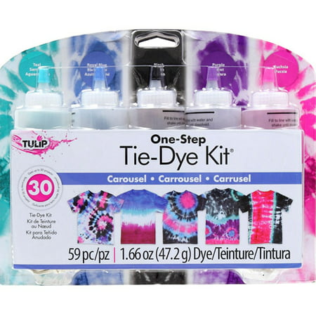 Tulip One Step Tie Dye Kit: Carousel Colors (Best Tie Dye Supplies)