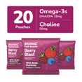 thumbnail image 3 of (3 pack) Brainiac Fruit Snacks with BrainPack, Mixed Berry Flavor, 20 Count, 3 of 11