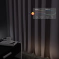 thumbnail image 2 of Cortinas separadoras de ambientes Hoeflife Blackout Grey 304,8 x 243,84 cm, 2 of 7