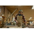 thumbnail image 5 of EDGE Brazeau Wrap-Around Safety Glasses, Anti-Scratch, Non-Slip, UV 400, Military Grade, ANSI/ISEA & MCEPS Compliant, 5.04" Wide, White Frame/Smoke Lens, 5 of 5