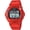Red, variant on Casio Men's Glossy Resin Digital Sport Watches W214HC