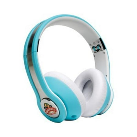 Margaritaville MARGARITAVILLE MIX1 Blue On-Ear Monitor Headphones with Microp...