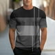 thumbnail image 3 of Camisetas de Manga Larga para Hombres, Camiseta Deportiva de Impresión Casual de Nueva Moda, Blusa de Cuello Redondo de Manga Corta, 3 of 4