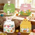 thumbnail image 5 of HuiXinOu Easter Rabbit Candy Gift Boxes 12pcs, Handheld Paper Candy Boxes, Festive Party Supplies, Cute Easter Design, Suitable for Gift Giving & Candy Storage, 5 of 6