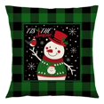thumbnail image 3 of 4 Uds Fundas de Almohada navideñas -45 * 45 cm Decoraciones navideñas Fundas de Almohada - Fundas de Almohada festivas Decoración navideña - Funda de Almohada Navidad Wint, 3 of 4