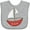 AC-Heather Grey, variant on Inktastic Red Sailboat Boys or Girls Baby Bib