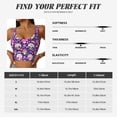 thumbnail image 5 of Sikiie cute rainbow mushroom Skull Print Strappy Sports Bra for Women Padded Push Up Sports Bra Athletic Running Sports Bra Workout Bra Yoga Bra, 5 of 5