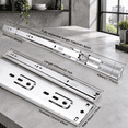 22inch-550mm Soft Close Full Extension Side Mount Drawer Slides, 4 ...