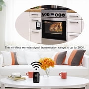 Multi-function Magnetic Large Digital LCD Screen Meat BBQ Kitchen Cooking Thermometer with wireless receiver