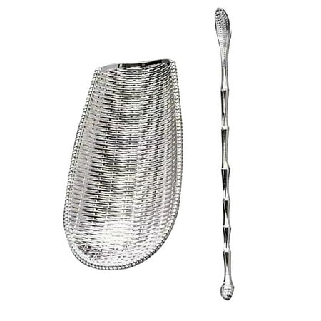 

HOMEMAXS Tea Spoon Scoop Shovel with Tea Needle Alloy Tea Ceremony Accessories Set