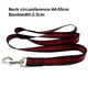 thumbnail image 2 of Arnés para perros de seguridad con rayas multicolores reflectantes 3M de 6 colores Blueberry Pet, 2 of 5