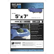 5 x 7 ft. Light Duty Polyethylene Dry Top Tarp, Blue
