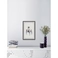 thumbnail image 4 of Marmont Hill Pretty Girl Sitting on a Bench Framed Print Wall Art, 4 of 6