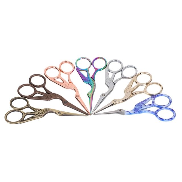Crane Scissors, Compact Crane-Shaped Scissors, Cross-Stich Cut Paper For Sewing Tailor