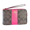 thumbnail image 1 of Monedero Coach Corner Zip Café, 1 of 3
