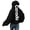 Black, variant on Women Canada Graphic Hoodies Drop Shoulder Long Sleeve Pocket Sweatshirt Spring Winter Fashion Heavyweight Pullover Top