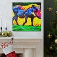 thumbnail image 5 of Warthog in Fauvism - Canvas, 5 of 10