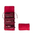 thumbnail image 2 of Neceser enrollable para maquillaje, organizador de viaje para artículos de aseo - 4 bolsas de nailon desmontables, estuche de cosméticos de gran capacidad para mujer | Neceser portátil para viajes,, 2 of 7