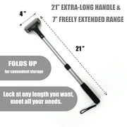 EASACE Lotion Applicator for Back Body with Long Handle Adjustable Roller for Back Self