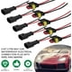 thumbnail image 5 of Conector eléctrico impermeable para coche, 5 piezas, 2 pines, cable de 16 AWG y 20 terminales de soldadura., 5 of 5