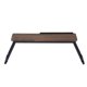 thumbnail image 3 of Mesa Plegable Pequeña, Mesa de Centro Marrón Vintage HOMEMAKE FURNITURE Minimalist, 3 of 6