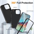thumbnail image 5 of Case For iPhone 15 14 13 12 11 Pro Max XS XR 8 7 6 Plus Heavy Duty Shockproof Anti-Scratch Rugged Protective with Full Cover, 5 of 5