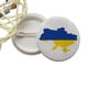 thumbnail image 1 of Pin de solapa con la bandera de Ucrania Broche con el mapa de Ucrania Broche nacional Broche Insignia Broche para ropa Insignias, 1 of 8