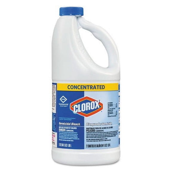 Concentrated Germicidal Bleach, Regular, 64oz Bottle