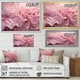 thumbnail image 3 of Designart "Spiraling Pink Tender Twirl" Abstract Spirals Picture Framed Wall Decor, 3 of 5