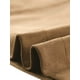 thumbnail image 5 of Chaquetas de Gamuza Sintética para Mujer con Cuello de Solapa Moto Biker Jacket Camello L, 5 of 6