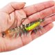 thumbnail image 4 of 3pcs Fishing Bait Shrimp Lure Pre-Rigged Fishing Jigs Soft Lure, 4 of 5