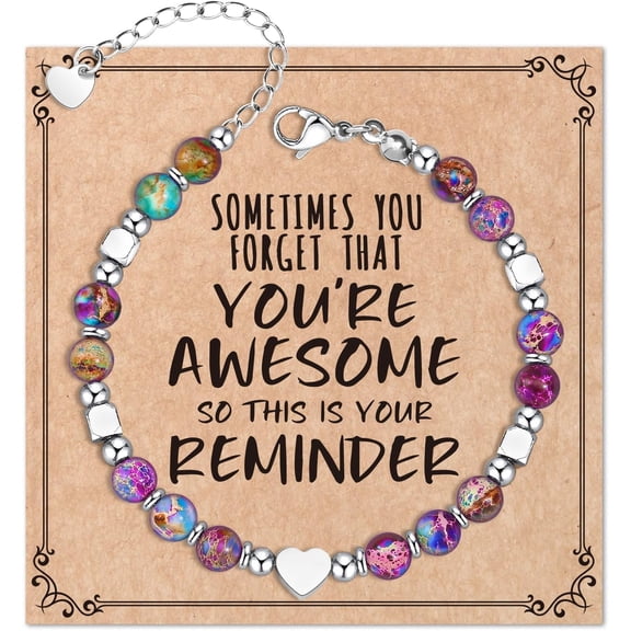 Beaded Bracelets for Women Boho Bracelets for Teen Girls Trendy Jewelry Gifts for Women Mom Daughter Sister Best Friends
