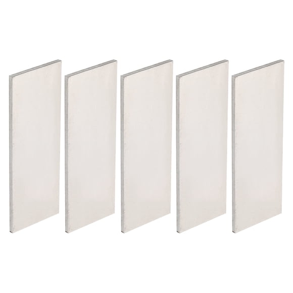 Uxcell 5 Pack 15N20 Steel for Knife Making Steel, 4" x 1 1/2" x 1/8" Steel