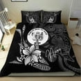 thumbnail image 4 of Juego de cama Niue - estilo pez con flores de plumeria, 4 of 4