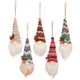 thumbnail image 4 of Adornos navideños de gnomos CLLC, 1 pieza, muñeco de elfo de peluche sueco hecho a mano, decoración navideña para colgar en el árbol (E), 4 of 8
