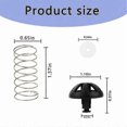 thumbnail image 4 of Coffee Machine Bottom Spring Loaded Stop Brew Basket For Coffee Maker - Fits Models 990117900 990237500, 4 of 5