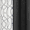 Black, variant on Mainstays Kingswood Solid and Printed Sheer Grommet Curtain Panel Set, 4 Piece, Gray Flannel, 27.5" W x 84" L