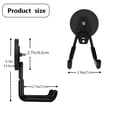 thumbnail image 6 of Garage Hooks,4 Pack Heavy Duty Garage Storage Hooks Hangers Wall Mount Utility Hooks for Bikes, Tools, Ladders, 6 of 8