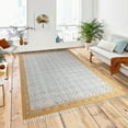 thumbnail image 2 of Casavani Geometric Custom Area Kitchen Kilim,Yellow 3x10 feet, 2 of 6