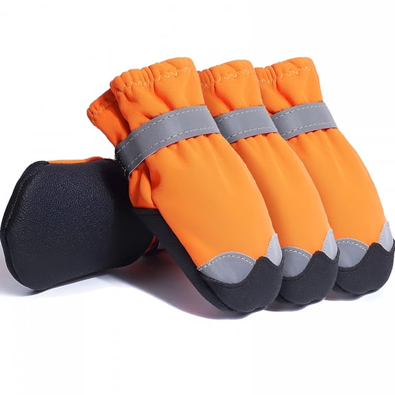TELOLY Dog Shoes for Summer Hot Pavement Boots Large Medium Dogs Waterproof Paw Protector Dog Crocs for Large Dogs