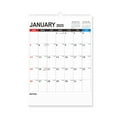 LQPWZU 20252026 18Month Wall & Desk Calendar English Version with Large Writing Blocks