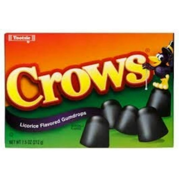 Tootsie Crows Licorice Flavored Gumdrops (2 Pack)