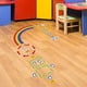 thumbnail image 2 of Juego de taladro de arcoíris para decoración de suelo de habitación de niños, decoración de jardín de infantes, papel autoadhesivo creativo, 2 of 5