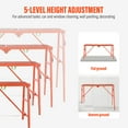 thumbnail image 6 of Kagrote Adjustable Scaffolding Equipment, 771Lbs Capacity Foldable Work Platforms, 59x15.75 Inch Painter's Stool, 6 of 9