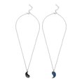 thumbnail image 1 of Collar de Yin Yang a juego para parejas, 2 piezas, con elementos de montaña y océano, collar de la amistad, collar con colgante a juego, 1 of 7